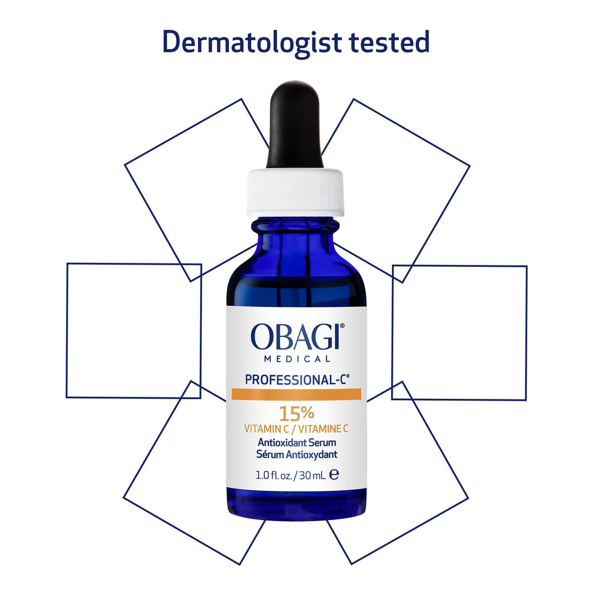 Obagi Medical Professional-C 15% Vitamin C Serum application on skin
