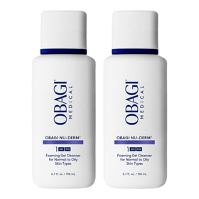 Obagi Nu-Derm Foaming Gel front view 6.7 oz bottle