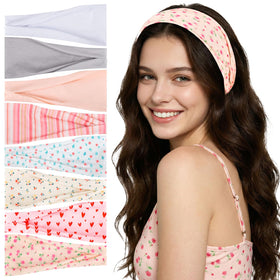 obeoby 8 Pack Cute Headbands in various floral designs