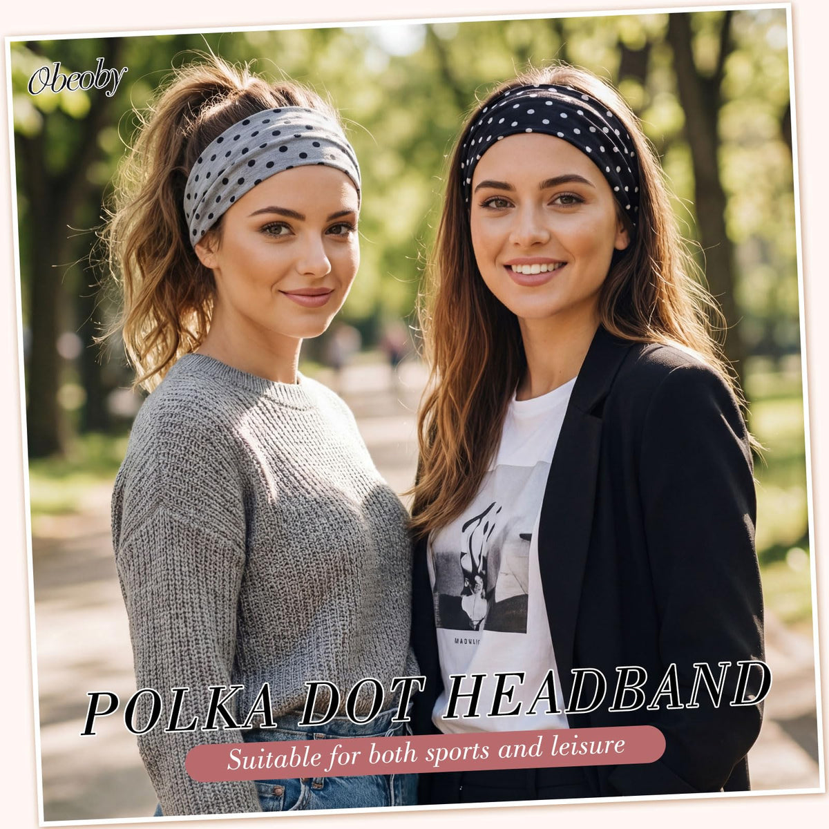 obeoby headbands showing different styles