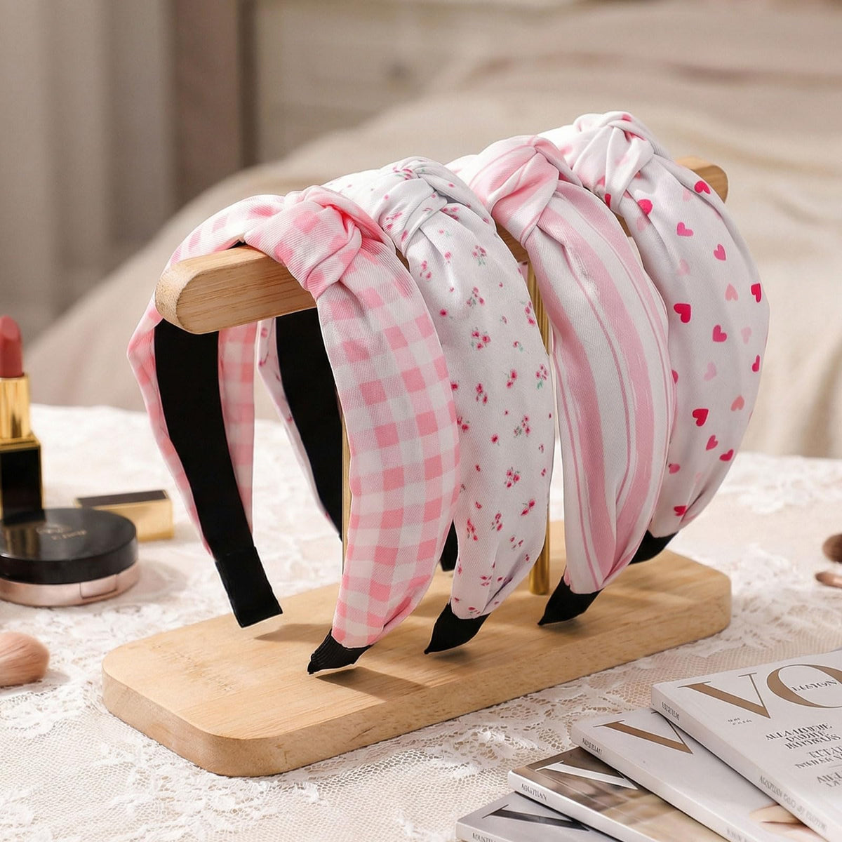 obeoby Knotted Headbands arranged in gift box packaging