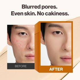 OBgE Natural Foundation Stick #0 Porcelain swatched on skin