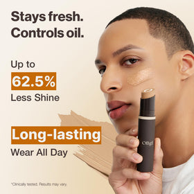 OBgE Natural Foundation Stick #4 Tan packaging