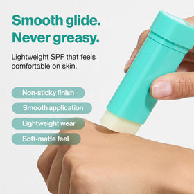 OBgE Pore Zero Oil Control Sunstick SPF 50 lifestyle use