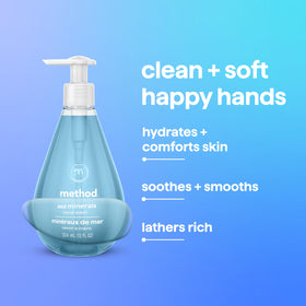 Ocean-inspired fragrance notes of Method Gel Hand Wash