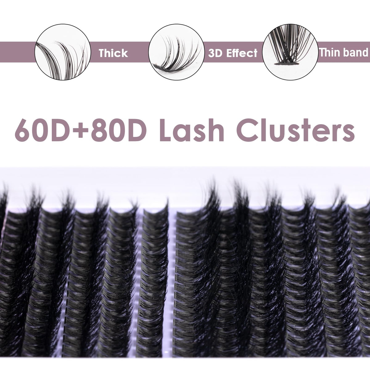 Ocean Pearl Lash Clusters packaging and contents