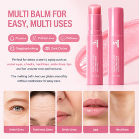 Océane PDRN Pink Collagen Multi Balm Stick with ingredients list