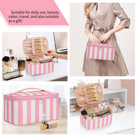 OCHEAL Makeup Bag displayed on a vanity