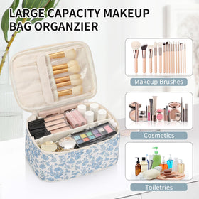 OCHEAL Makeup Bag lifestyle scene on a vanity