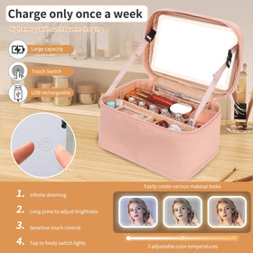 OCHEAL Makeup Bag lightweight design for travel