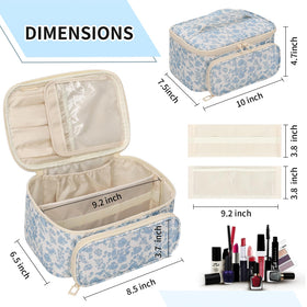 OCHEAL Makeup Bag lightweight design on a table