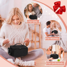 OCHEAL Makeup Bag open showcasing compartments