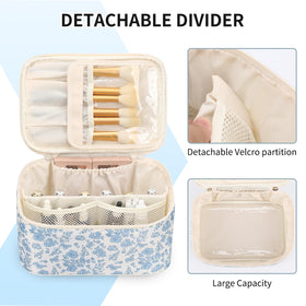 OCHEAL Makeup Bag side view with handle