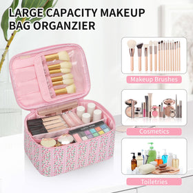 OCHEAL Makeup Bag with flexible Velcro dividers