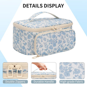 OCHEAL Makeup Bag with various beauty products inside