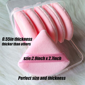 Ocim powder puff in case for easy storage