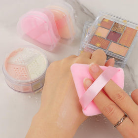 Ocim Triangle Powder Puff in triangle shape for precise application