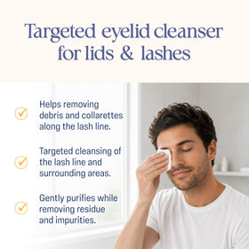 OCuSOFT Oust Demodex Foam Cleanser packaging details