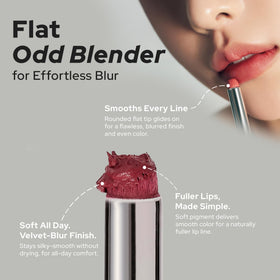 Oddtype Unseen Blur Soft-matte Lip Tint in shade 321 Jayu