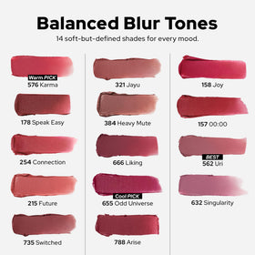 Oddtype Unseen Blur Soft-matte Lip Tint lifestyle shot