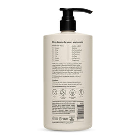 Odele Clarifying Shampoo 32 fl oz on a wooden shelf