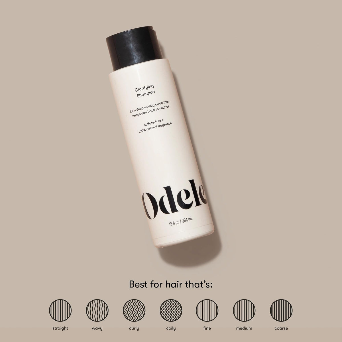 Odele Clarifying Shampoo with natural ingredients
