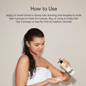Odele Vegan Leave-In Conditioner 8 fl oz product texture