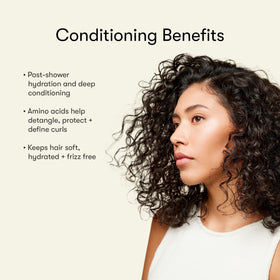Odele Vegan Leave-In Conditioner 8 fl oz with ingredients