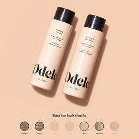 Odele Volumizing Shampoo and Conditioner set packaging