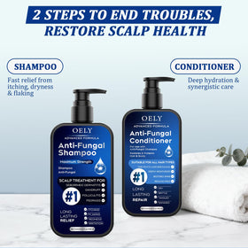 oely Anti-Dandruff Shampoo and Conditioner set ingredients list