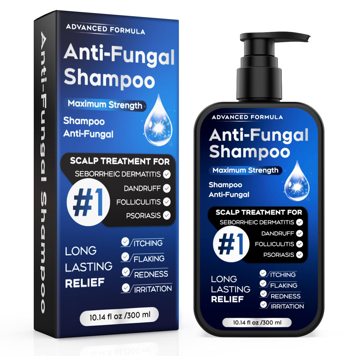 oely Antifungal Shampoo 345g front view