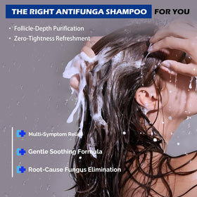 oely Antifungal Shampoo 345g packaging details