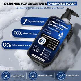 oely Antifungal Shampoo 345g with ingredients list