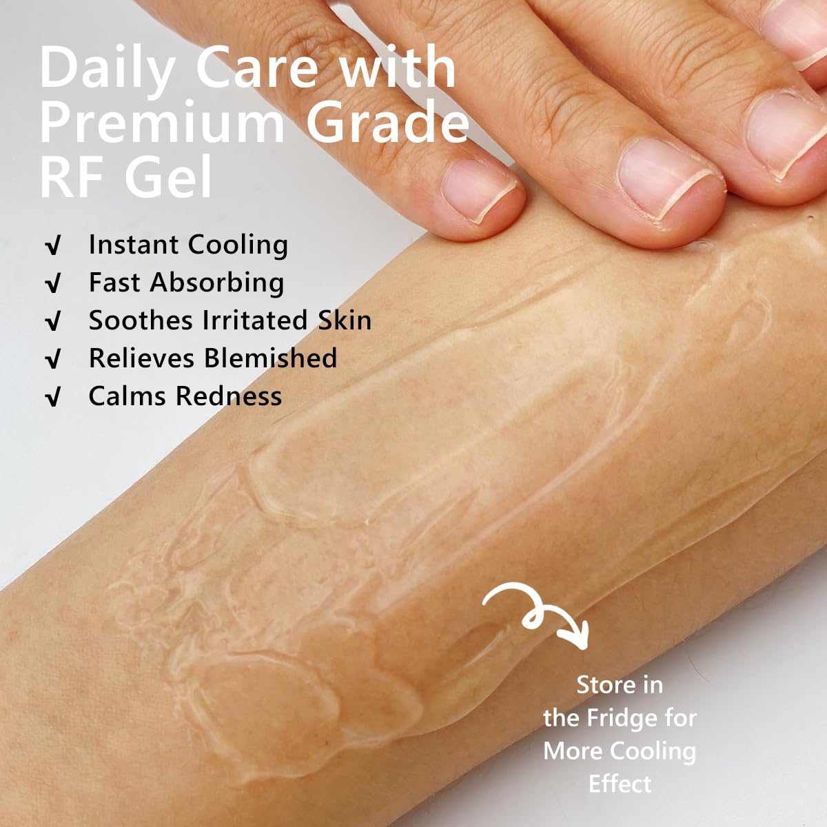Oeneis RF Conductive Gel 300g tube in a beauty setting