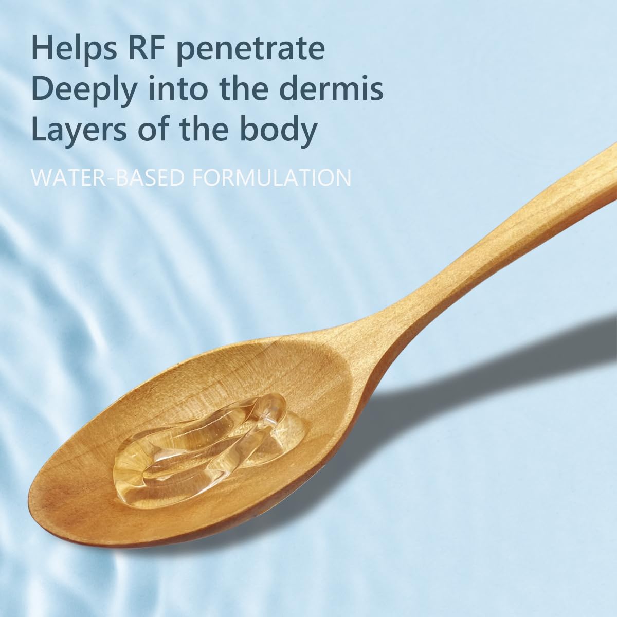 Oeneis RF Conductive Gel application on skin