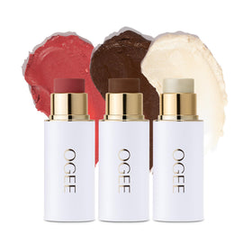 Ogee Face Stick Trio packaging front view