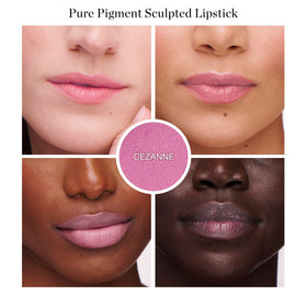 Ogee Full Bloom Sculpted Lipstick Cezanne swatch on skin