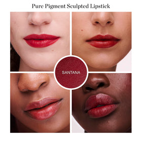 Ogee Full Bloom Sculpted Lipstick Santana Cherry Red packaging