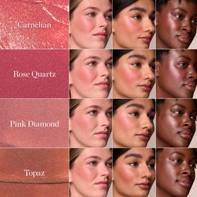Ogee Sculpted Face Stick Pink Diamond showing texture