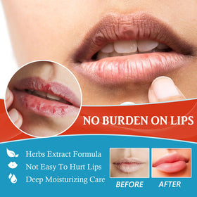 OGoeesy Natural Healing Lip Balm applied on lips