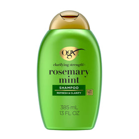 OGX Clarifying Strength Rosemary Mint Shampoo 13 fl. oz front view
