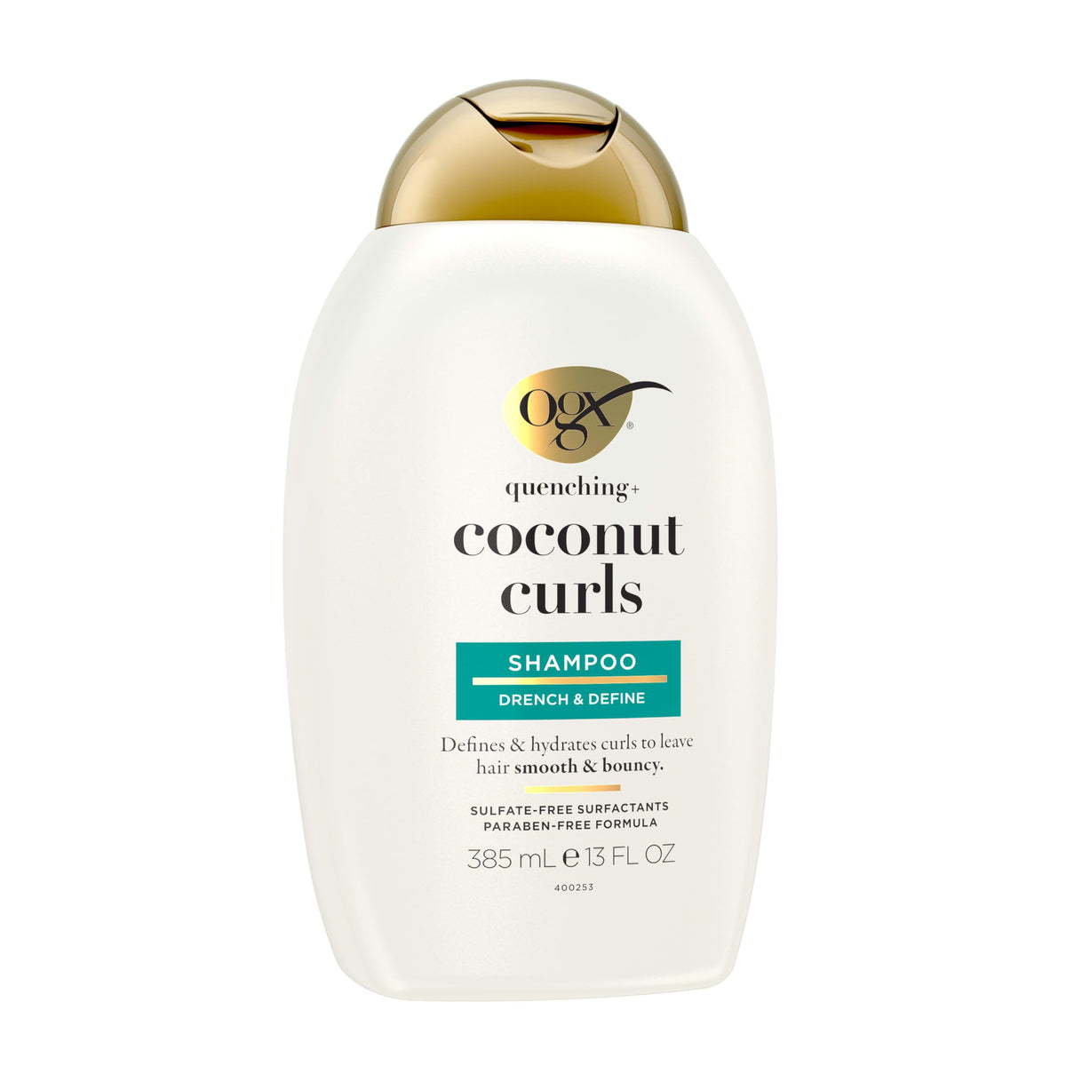 OGX Coconut Curls Shampoo with coconut and citrus fruits