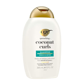 OGX Coconut Curls Shampoo with coconut and citrus fruits