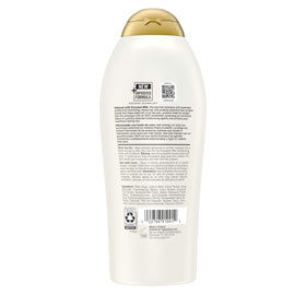 OGX Coconut Milk Shampoo with ingredients list