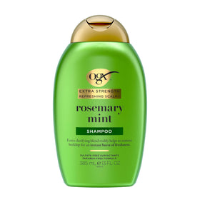 OGX Extra Strength Rosemary Mint Shampoo front view