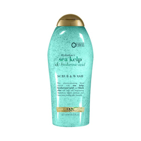 OGX Hydration + Sea Kelp & Hyaluronic Acid Body Scrub front view