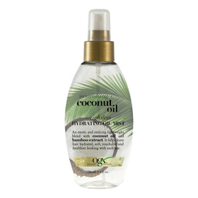 OGX Nourishing + Coconut Oil Hair Mist 4 Fl Oz front view