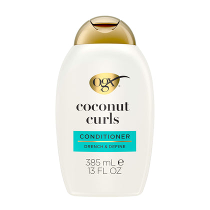 OGX Quenching + Coconut Curls Conditioner 13oz front view