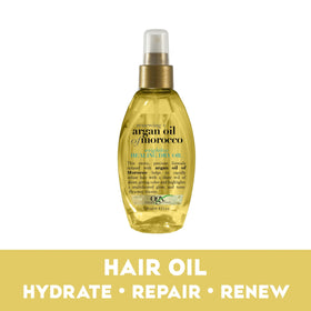 OGX Renewing Argan Oil Dry Oil 4 Fl Oz back view