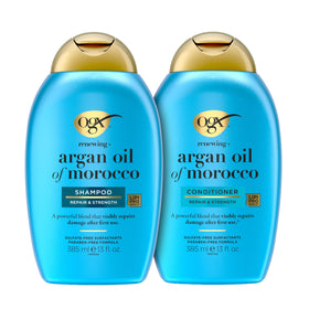 OGX Renewing Argan Oil Shampoo front view 13 fl. oz